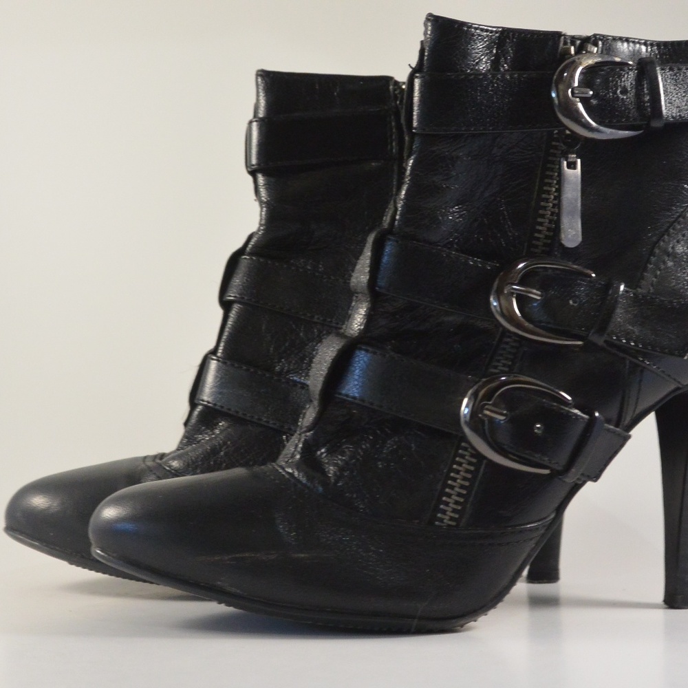 Black Dress Booties